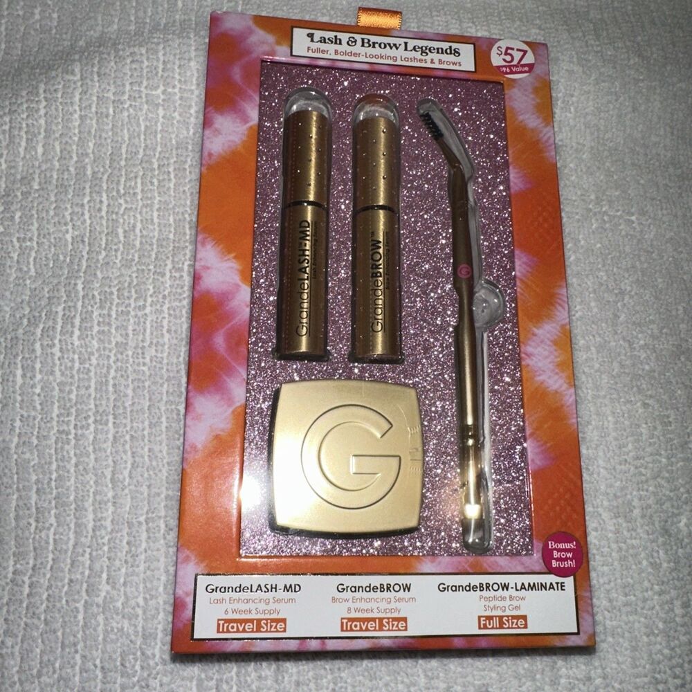 Grande Cosmetics Lash And Brow Legends Set BNIB